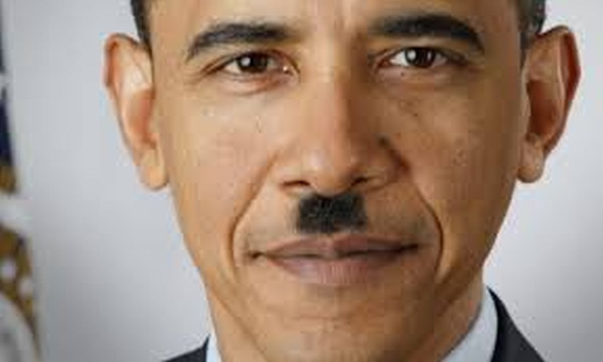 Obama Tries On Hitler Mustache As Precaution Before Photos With Netanyahu