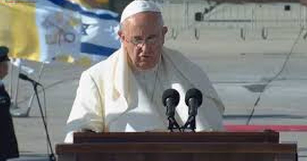Pope Rescinds Palestine Recognition: ‘Evil Terrorist Bastards’