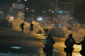 Ferguson tear gas