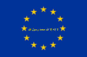 Flag_of_Europe Shahada