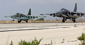 Russian Airstrikes In Syria Claim First Non-Civilian Casualty