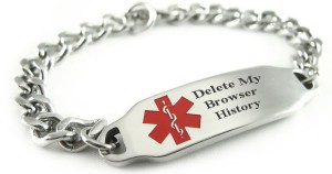 browser history bracelet