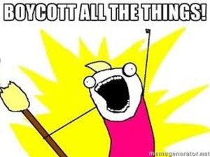 boycott all the things