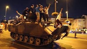 tank carrying civilians