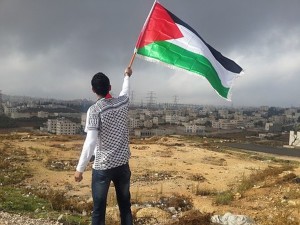 waving the Arab flag