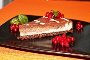 chocolate cheesecake