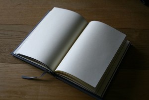 blank book