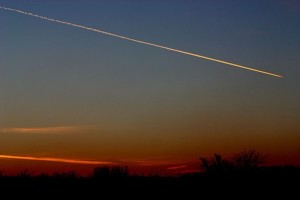 missile trail