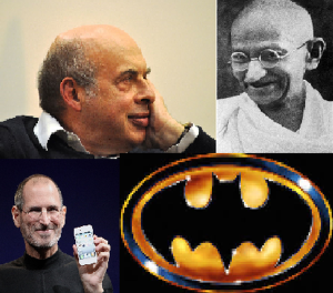 Batman Jobs Gandhi Sharansky