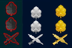 IDF general insignias