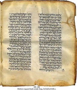 Bible manuscript
