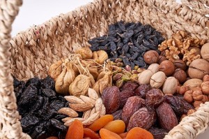 dried fruit basket