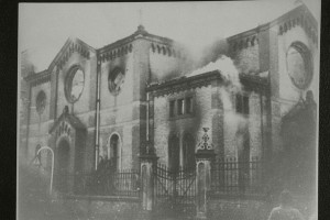 Ludwigsburg Synagogue burning