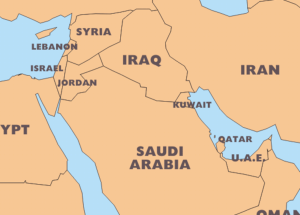 Mideast map