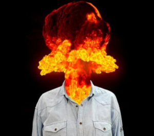 exploding head