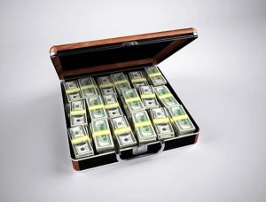 briefcase full of money