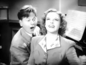 Rooney and Garland in Babes in Arms