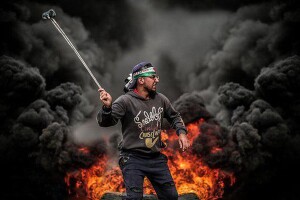 Gaza rioter