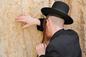 Haredi at Kotel