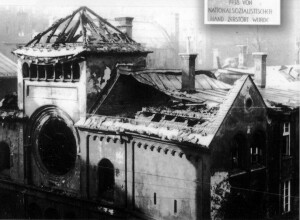 destroyed Munich shul