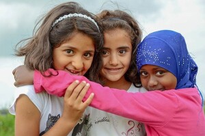 refugee girls