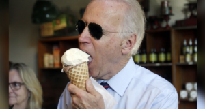 Biden OK With Whatever Israel Does As Long As There’s Ice Cream