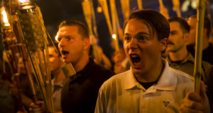 Tiki Torches Photoshopped Into Campus Riot Photos So Democrats Will Care
