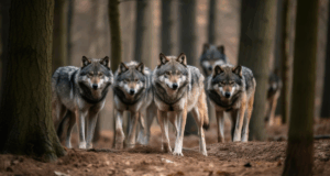 Real Miracle Of Wolves Lying Down With Lambs That Neither Extinct Yet