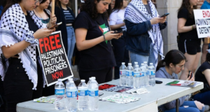 Activists Declare 45-Minute Hunger Strike In Solidarity With Palestinian Detainees