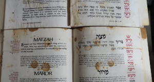 Family Obviously Fake Jews Because Haggadah Not Wine-Stained, Wrinkled