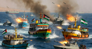 Hormuz Bloodbath: Gaza Flotilla Hits Wrong Blockade