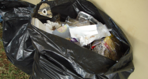 Man Replaces Trash Bag In Support Of Global Zionist Agenda