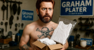 Platner Confused At Shirt Delivery After Ordering Wife-Beaters